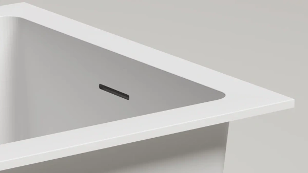 Ванна из искусственного камня Salini Cascata Kit 150x70 105022M белая матовая встраиваемая