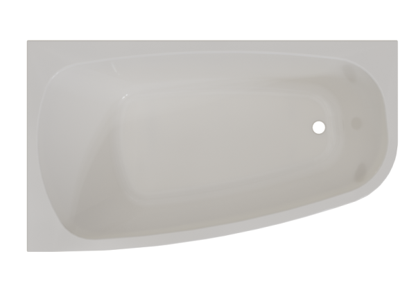 Ванна акриловая Radomir Рона 160x90 L 1-01-0-1-1-343 c каркасом