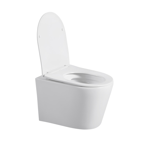 Унитаз подвесной Sapbox Fluso SB7057C1-W Rimless белый матовый