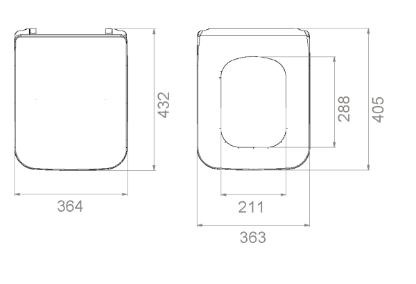 Крышка-сиденье Boheme Mirage 968-W белое с микролифтом