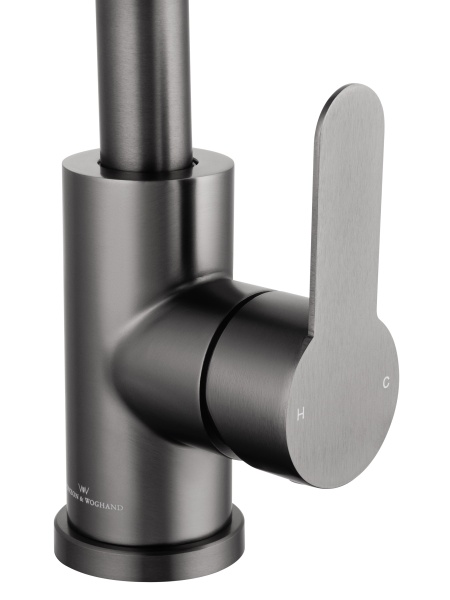 Смеситель для кухонной мойки Wonzon & Woghand WW-AE4554-BGG темный графит брашированный