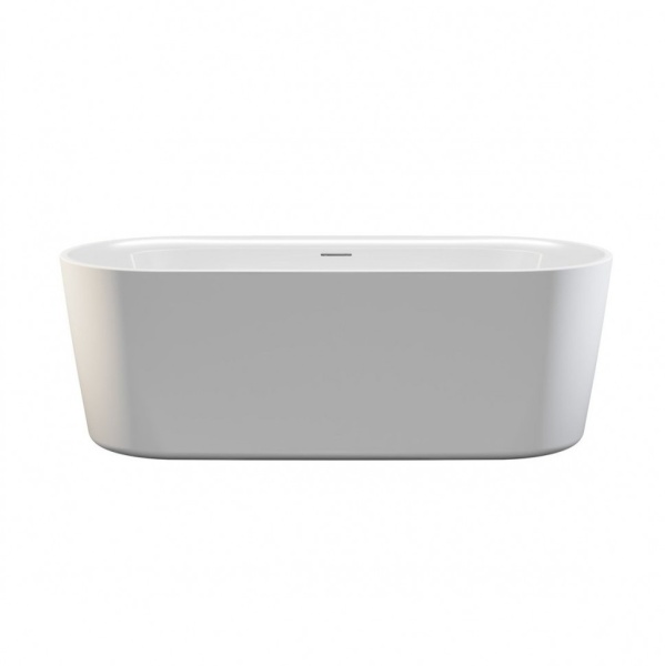 Ванна акриловая Riho Modesty 170x75 B090005220 черная матовая отдельно стоящая