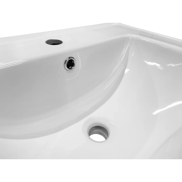 Мебельная раковина Domino Iceberg Creasan Rivo CS1019U 60 см белый глянцевый