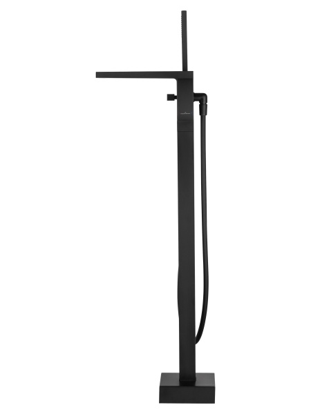 Смеситель напольный Wonzon & Woghand Fit WW-88649009-MB черный матовый с душевым гарнитуром