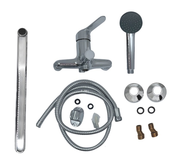 Смеситель для ванны Voda Tide TD31 хром глянцевый