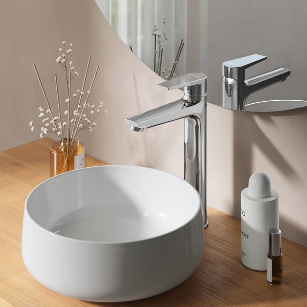 Смеситель для раковины Esko Budapest BT25M хром