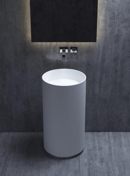 Раковина напольная Salini Armonia 01 130111G 45 см белая глянцевая