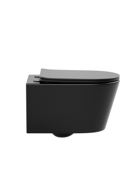 Унитаз подвесной Sapbox Lumara SB1124C1-MB Rimless черный матовый