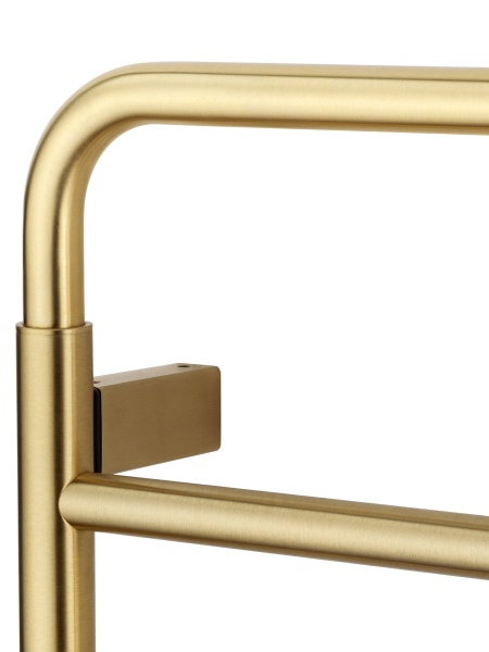 Полотенцесушитель электрический Wonzon & Woghand Wismar WW-AL201-BG золото брашированный