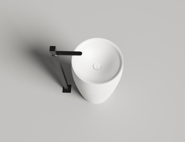 Раковина напольная Salini Alda 03 130311G 45 см белая глянцевая