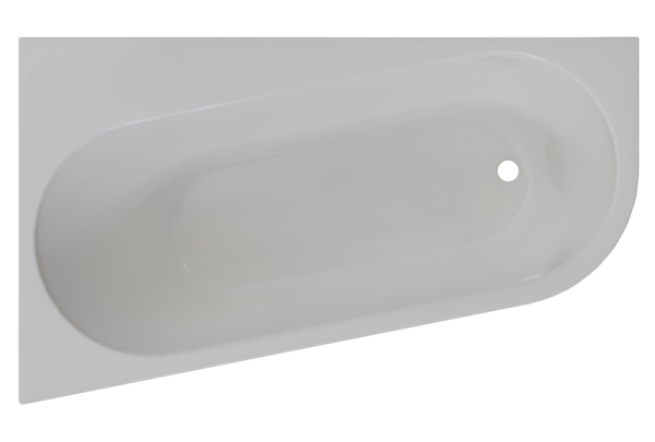 Ванна акриловая Radomir Вальс Прима 160x95 L 1-01-0-1-1-352 c каркасом