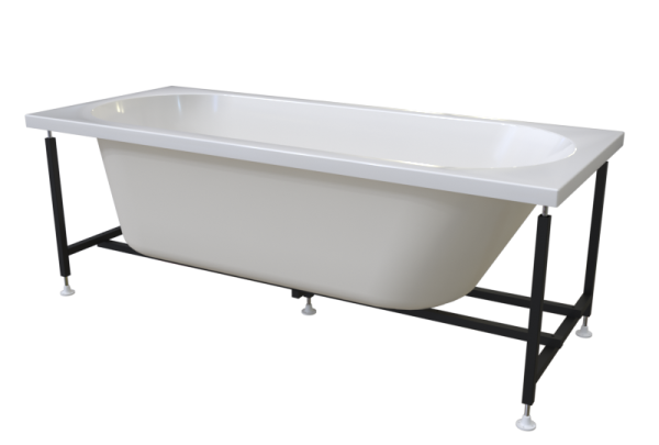 Ванна акриловая Radomir Вальс 170x70 1-01-0-0-1-336 пристенная c каркасом