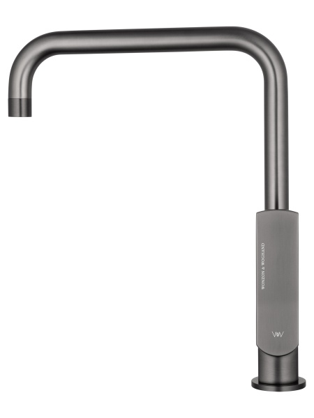 Смеситель для кухонной мойки Wonzon & Woghand WW-L1006-BGG темный графит брашированный