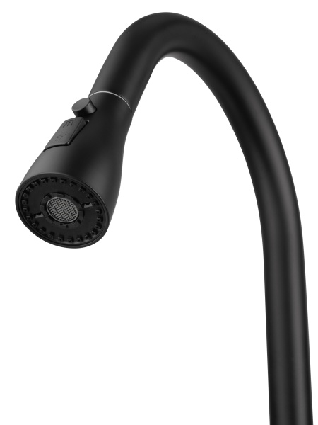 Смеситель для кухонной мойки Wonzon & Woghand WW-AE54123-MB черный матовый