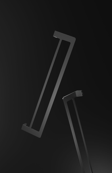 Полотенцедержатель Wonzon & Woghand WW-V2102-MB черный брашированный двойной