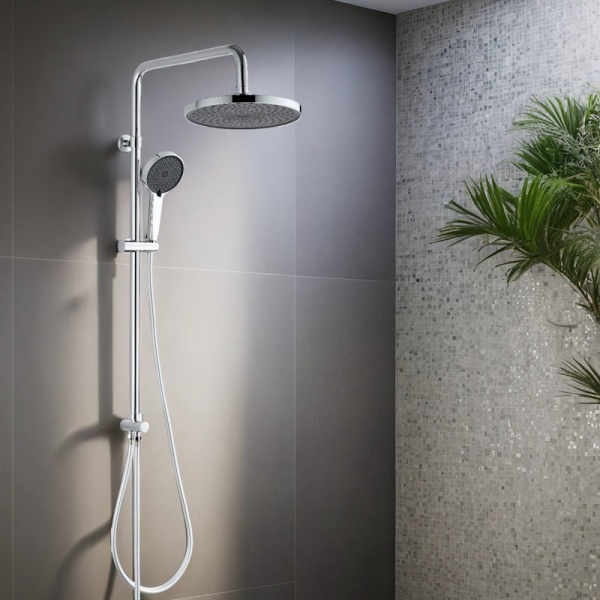 Душевая стойка со смесителем Esko ST950N хром глянцевая