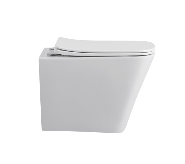 Унитаз подвесной Sapbox Glimer SB7051C1-W Rimless белый матовый