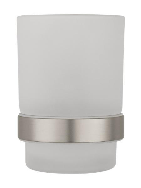 Стакан для зубных щеток Wonzon & Woghand Polo WW-8921-BN никель брашированный с держателем