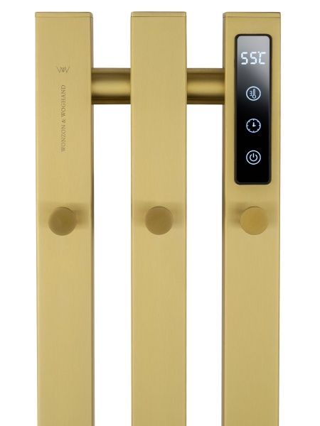 Полотенцесушитель электрический Wonzon & Woghand Kassel WW-AL73312-BG золото брашированный