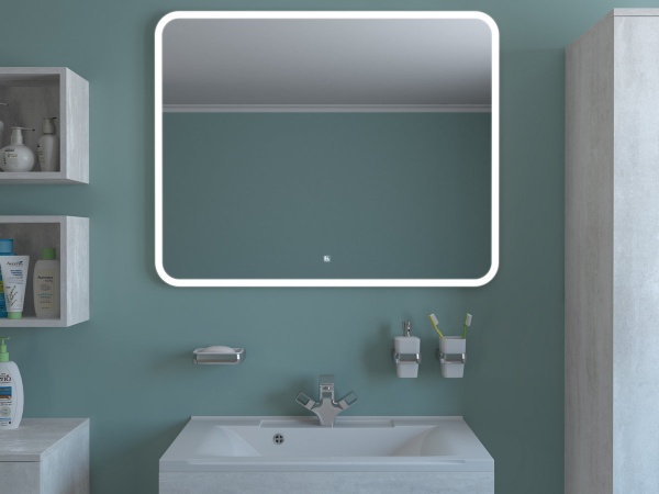 Тумба под раковину Kакса-А Cristal 22 004837 80 см белая