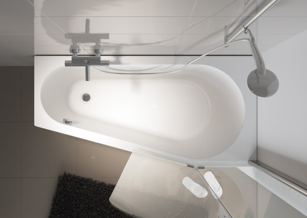 Ванна акриловая Riho Delta 160x80 L B069001005 угловая