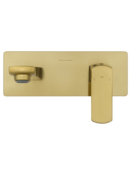 Встраиваемый смеситель Wonzon & Woghand Forza WW-88869031-BG золото брашированный