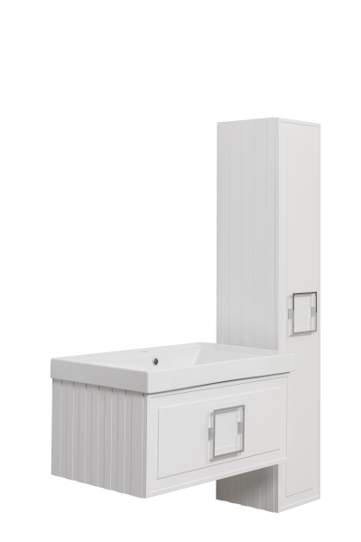 Тумба под раковину LaFenice Cubo FNC-01-CUB-B-80 80 см белая матовая