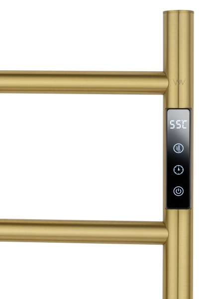Полотенцесушитель электрический Wonzon & Woghand Bonn WW-AL404-BG золото брашированный