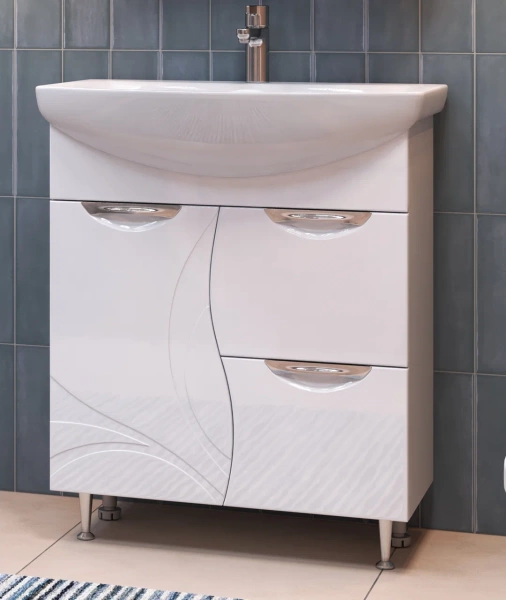 Тумба под раковину Vigo Callao tn.CAL.BAL.70.1D.2Y 65 см белая