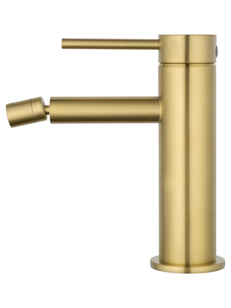 Смеситель для биде Wonzon & Woghand Stick WW-88339017-BG золото брашированный