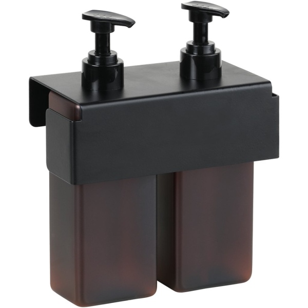 Дозатор для мыла Bemeta Living 101519020 чёрный матовый двойной