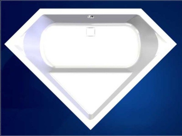 Ванна акриловая Vagnerplast Cavallo 140x140 VPBA140CAV3X-04