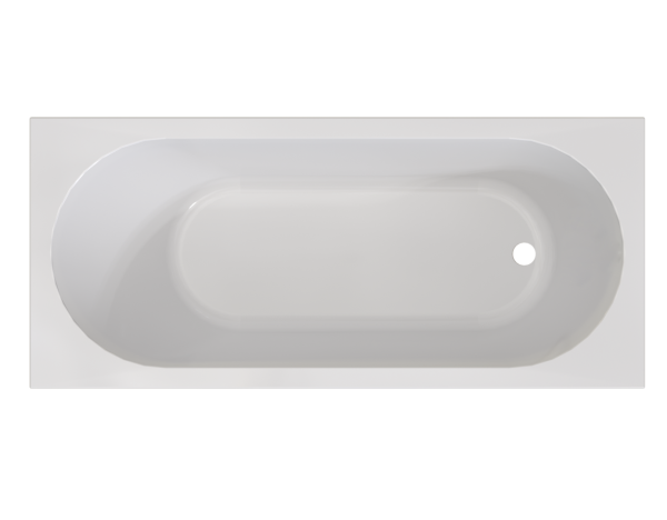 Ванна акриловая Radomir Виктория Лайт 170x75 2-01-0-0-1-259Р пристенная c каркасом