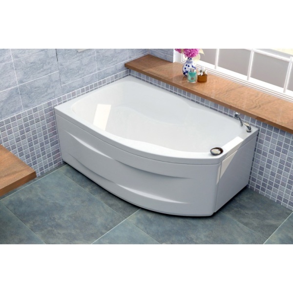 Ванна акриловая BellSan Сати 150x95 R BS.SA-I1500960R белая угловая