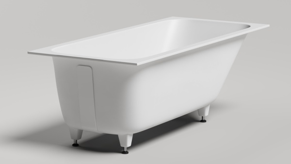 Ванна из литьевого камня Salini Orlanda 170x75 102017G белая глянцевая встраиваемая