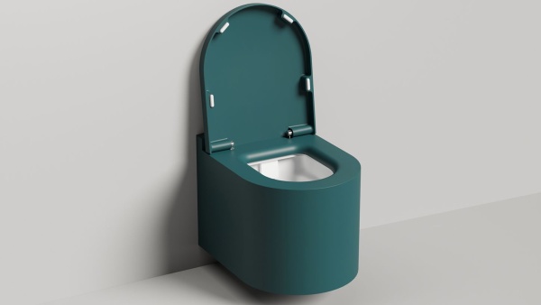 Унитаз подвесной Salini Gemelli 240121KMF только светлые оттенки RAL Classic матовый с крышкой