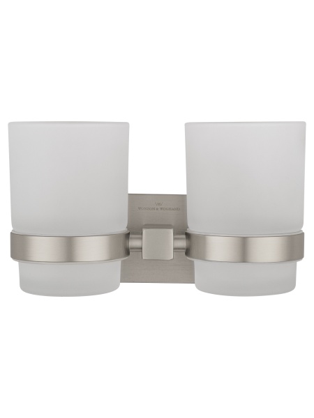 Стакан для зубных щеток Wonzon & Woghand Polo WW-8928-BN никель брашированный с держателем