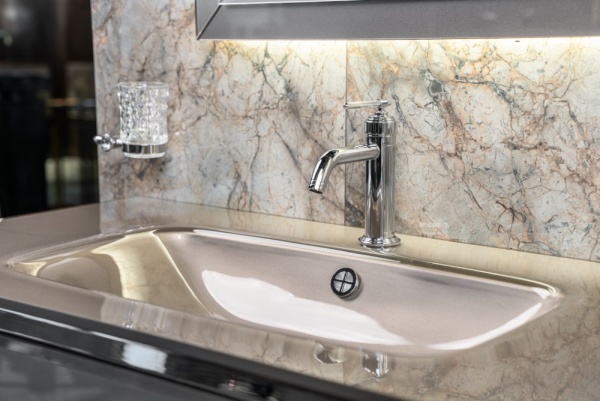 Встраиваемый смеситель для раковины Boheme Eterna 175-CR хром