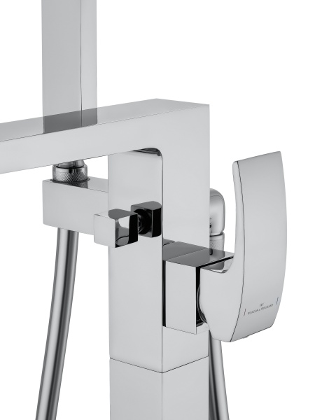 Смеситель напольный Wonzon & Woghand Fit WW-88649009-CR хром глянцевый с душевым гарнитуром