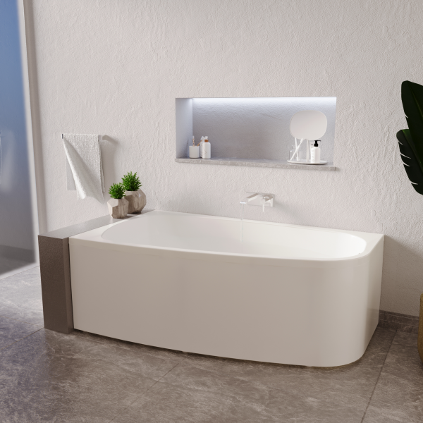 Ванна акриловая Radomir Рона 150x80 R 1-01-0-2-1-342 c каркасом