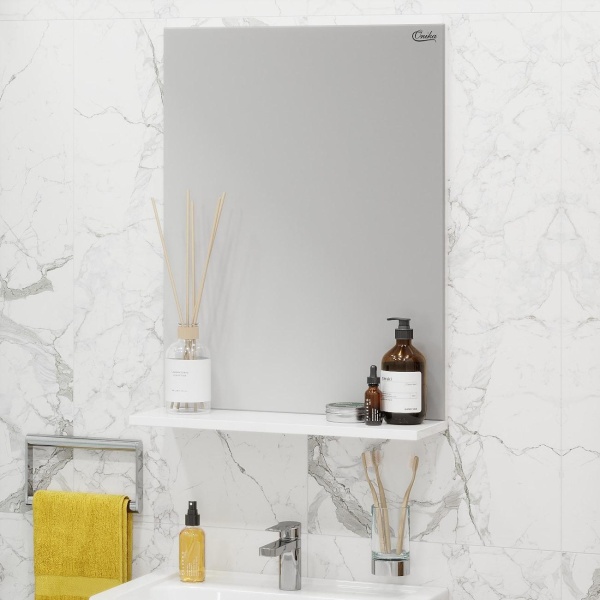 Зеркало Onika Эко 50x70 205210 белое