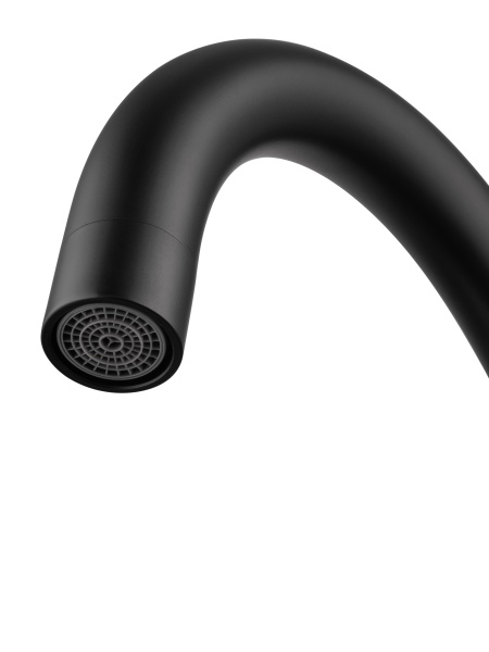 Смеситель для кухонной мойки Wonzon & Woghand WW-AE4554-MB черный матовый