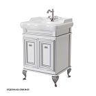 Тумба с раковиной Caprigo Fresco 10611 60 см напольная (эмаль)