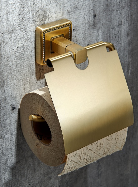 Держатель для туалетной бумаги Wonzon & Woghand Roma WW-7226 бронза брашированный