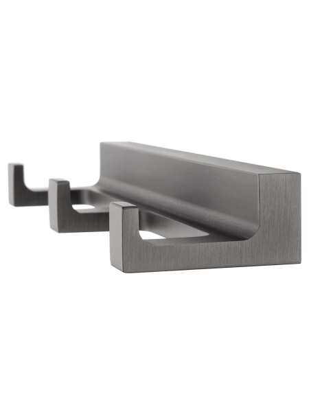 Крючок Wonzon & Woghand Eclipse WW-9135-GM темный графит брашированный