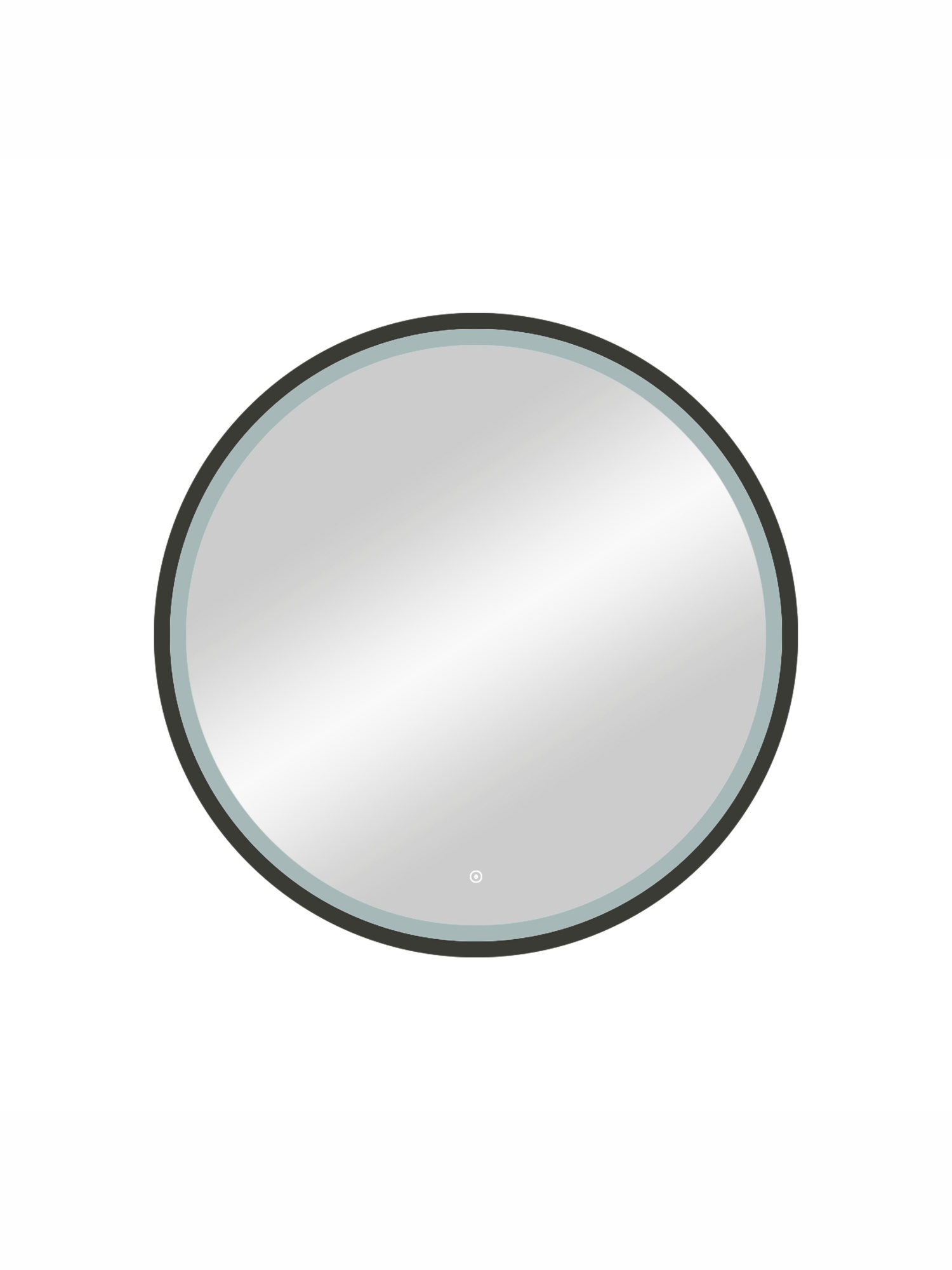 Зеркало Kакса-А Luxe 5380 60x60 черное