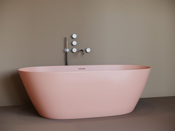 Ванна из литьевого камня Salini Sofia 165x75 102511G белая глянцевая отдельно стоящая