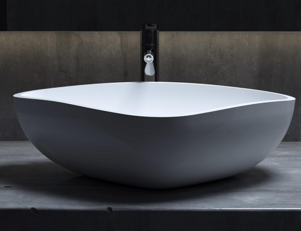 Накладная раковина Salini Gloria 06 1102206M 40 см белая матовая