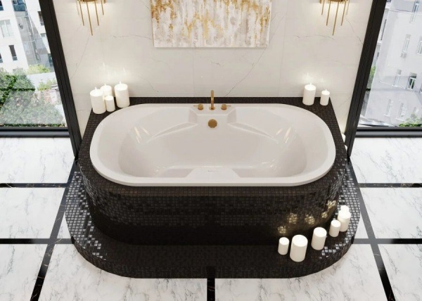 Ванна акриловая Vagnerplast Gaia 190x100 VPBA191GAI7X-04