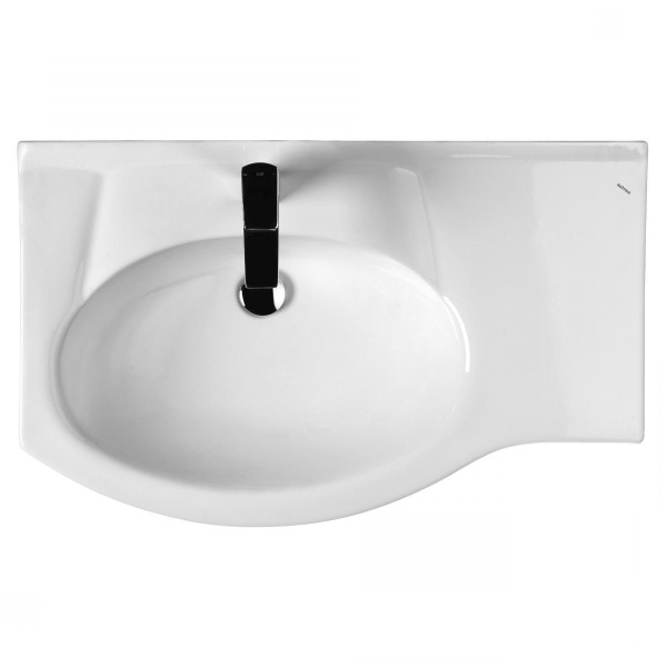 Встраиваемая раковина Santek Коралл 1WH110228 85 см L белая